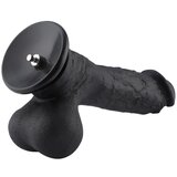 HiSmith HSA111 Super Huge Silicone Dildo KlicLok 12.4" Black Cene
