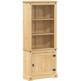 Maison Chic Visoka omara - Komoda - Predalnik Corona bela 74x38x170 cm trdna borovina, (21721844) Cene