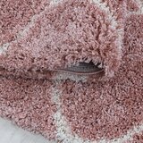 Ayyildiz Carpets Rožnata okrogla preproga ø 120 cm Salsa – | Shoptok.si