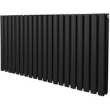 Monster ovalni stebričasti radiator – 600 mm x 1200 mm – črn, (21569982) | Shoptok.si