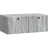 TV ormar za zid 78,5 x 41 x 30 cm Siva Sonoma Konstruirano drvo | shoptok.hr