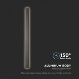  LED spoljašnje zidno svetlo LED/10W/230V 4000K IP65 51 cm crna | Eponuda.com