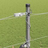  Zavareno žičano ogradno mreža s betonskom podlogom 25 x 1,6 m | shoptok.hr