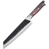IZMAEL Damaskasti kuhinjski nož TE-37526 - Kiritsuke / Smeđa Cijene