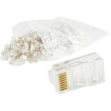 Gembird RJ45 konektor CAT.6 UTP trdi kabel (2rez) (pak/100) Gembird | Shoptok.si