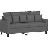  Dvosjed od tkanine tamnosivi 140 cm Siva | shoptok.hr