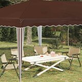  Rastezljivi šator za zabave 575 x 290 x 245 cm Smeđa | Eponuda.com
