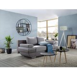 Premium Living stenski regal udai, kovina, mangov les | Shoptok.si