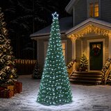  LED božićno drvce od folije s postoljem EKENAS 250 cm Slike