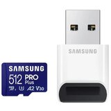 Samsung PRO PLUS Micro SDXC 512GB U3 + Card Reader (MB-MD512SB/WW) | ePonuda.com