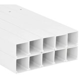 Kanalice za kabele 100 x 40 mm 10 m PVC | shoptok.hr