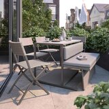 Bessagi Garden Set Za Balkon Mario, Modularen, Sivorjava, 5-Delno | Shoptok.si