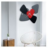 WALLXPERT dekorativni metalni zidni sat asr 3 multicolor | ePonuda.com