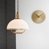Podesivi luster RAMONA 1xE27/60W/230V braon/bela/hrast | Eponuda.com