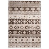 Kayoom RAVNO TKANA PREPROGA 120/170 cm taftano rjavosiva | Shoptok.si
