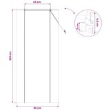 Rolo zavjesa Smeđa 80 x 220 cm Bambus | shoptok.hr