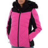 Brugi ženska ski jakna, crno-roze