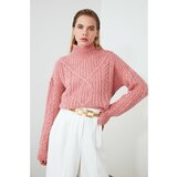 Trendyol Trikotaža Ženski džemper Plava tamnocrvena | pink Cene