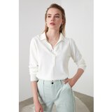 Trendyol Ecru Polo Collar Knitwear Sweater Cene