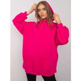 Fashion Hunters Fuchsia long hoodie Cene