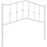  Kovinsko vzglavje belo 107 cm | Shoptok.si