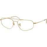 Ray-ban RX6550 2500 M (54) Zlata/Kristalna Cene