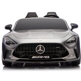 Mercedes GT63 AMG DK-GT63 24V LCD električni automobil za vožnju, sivo obojen | shoptok.hr