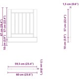  Plošča za pomivalni stroj Lucca dimljen hrast inženirski les, (21830084) | Shoptok.si
