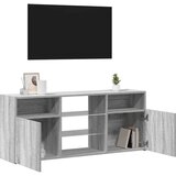 TV ormarić s LED svjetlima boja hrasta sonome 120x30x50 cm | shoptok.hr