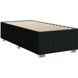  Box spring krevet s madracem crni 80 x 200 cm od tkanine | shoptok.hr
