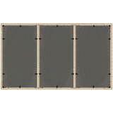  Vrtni stol sa staklenom pločom bež 150x90x75 cm poliratan | shoptok.hr