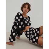 Edited Top z naramnicami 'Wendy' mešane barve / črna | Shoptok.si