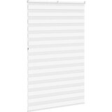 vidaXL Zebra senčilo bela 145x230 cm tkanina širina 140,9cm poliester | Shoptok.si