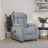  fotelja od tkanine svjetlosiva | shoptok.hr