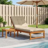  Jastučić za ležaljku GEMERT 100% poliester Krem 190 x 90 x 9 cm - Krem 190 x 90 x 9 cm Melange | shoptok.hr