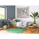 Lorena Canals Tamno zeleni periv/ručno rađen pamučan dječji tepih 120x180 cm Monstera Leaf – | shoptok.hr