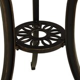  Vrtni stol brončani 62 x 62 x 65 cm od lijevanog aluminija | shoptok.hr