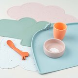 Done By Deer Silikonski podmetač sa visokim ivicama Elphee, Plavi | ePonuda.com