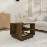  Stolić za kavu dimljena boja hrasta 55 x 55 x 43 cm drveni | shoptok.hr