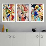 Wallity Set uramljenih slika 3BC_UN2763120, 3 dijela | Eponuda.ba