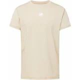Mammut Tehnička sportska majica 'Seon' sivkasto bež / bijela