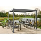 SUNFUN Komplet vrtnog namještaja Maja/Milos (8 -dij., Night-Grey, Na izvlačenje) | shoptok.hr