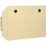  Gnijezdo za kokoši s 3 odjeljka 93x40x65 cm masivna borovina | Eponuda.com