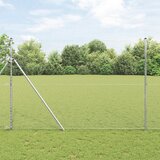 vidaXL ograja v obliki heksagona 1,5x50 m iz pocinkanega jekla | Shoptok.si