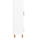  Visoka komoda bijela 70 x 31 x 115 cm od konstruiranog drva | shoptok.hr
