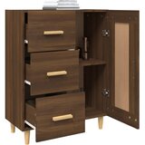  Komoda boja smeđeg hrasta 69,5 x 34 x 90 cm konstruirano drvo | Eponuda.ba