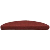  Samoljepljivi otirači za stepenice 10 kom crveni 56 x 17 x 3 cm | shoptok.hr
