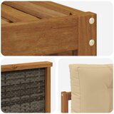  Set vanjskih sofa 6 kom. Prirodna i bež | shoptok.hr