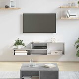  ZidniTVstalak 120x25x28,5cm Konstruirano drvo | shoptok.hr