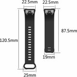INF Silikonski pašček za uro Amazfit Cor Mi Dong Hand Ring Black, (21778642) | Shoptok.si